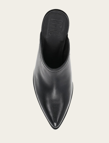 Women's Black Sadie Mules Frye us