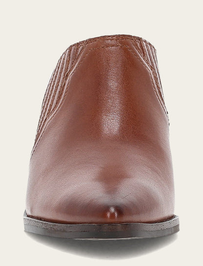 Women's Cinnamon Sara Western Mules Frye USA