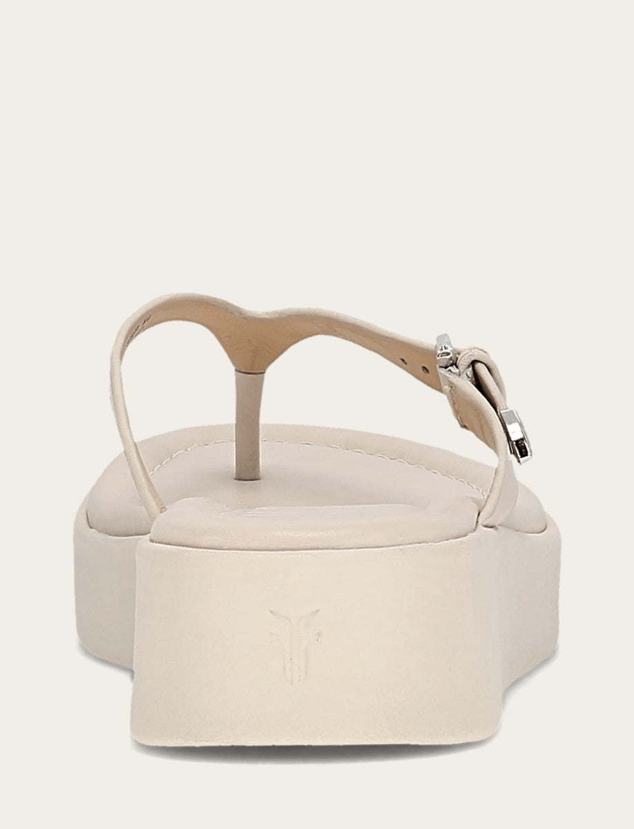 Women's Ivory Maya Buckle Thong Sandals Frye On sale