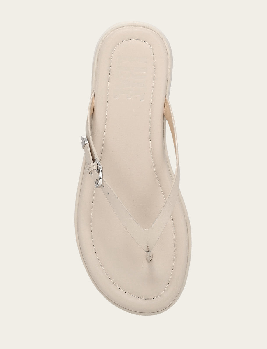 Women's Ivory Maya Buckle Thong Sandals Frye On sale