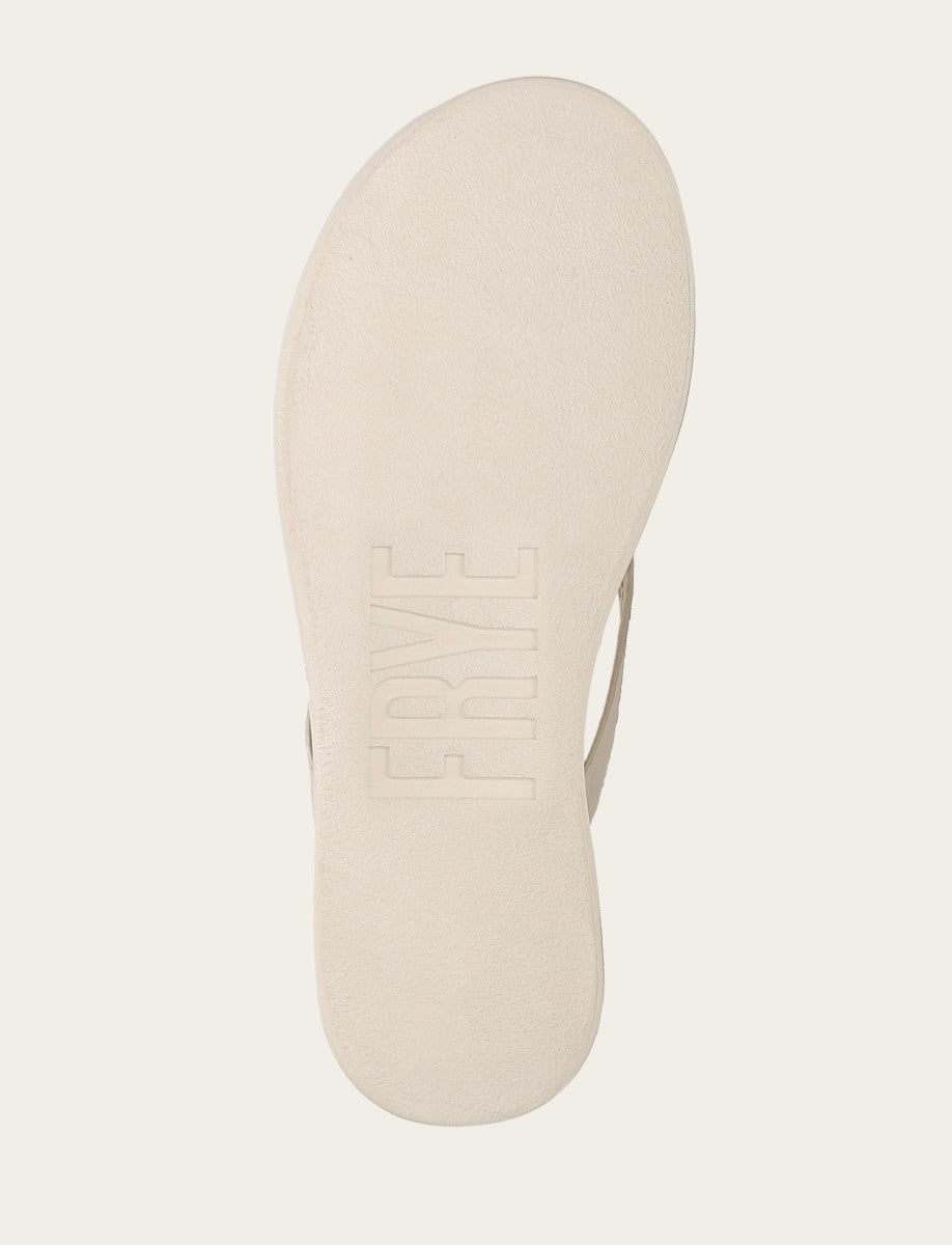 Women's Ivory Maya Buckle Thong Sandals Frye On sale