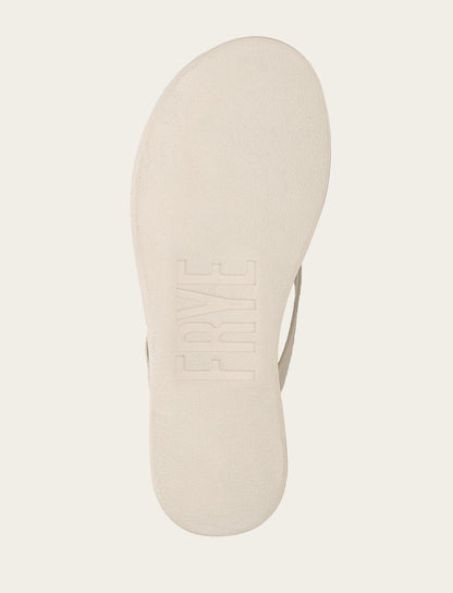 Women's Ivory Maya Buckle Thong Sandals Frye On sale