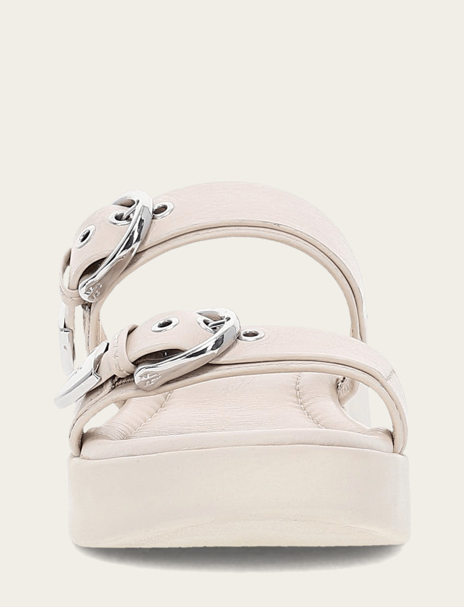 Women's Ivory Maya Buckle Sandals Frye For Sale