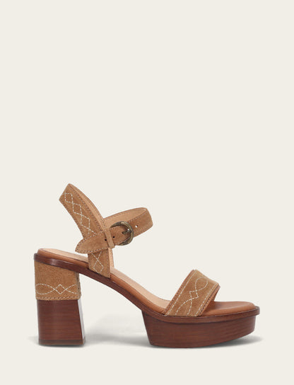 Women’s Almond Pipa Woodstock Sandals Frye On sale
