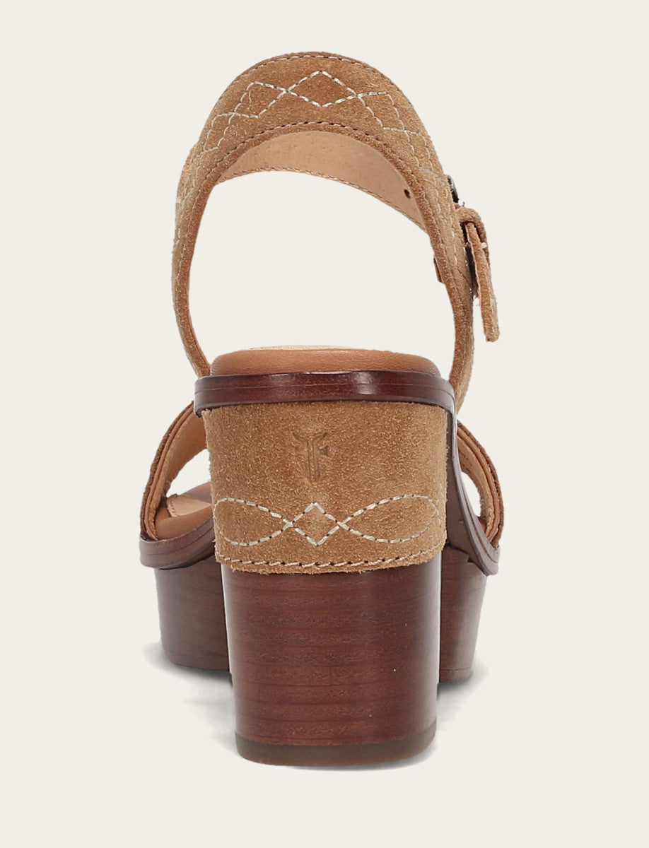 Women’s Almond Pipa Woodstock Sandals Frye On sale