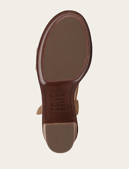 Women’s Almond Pipa Woodstock Sandals Frye On sale