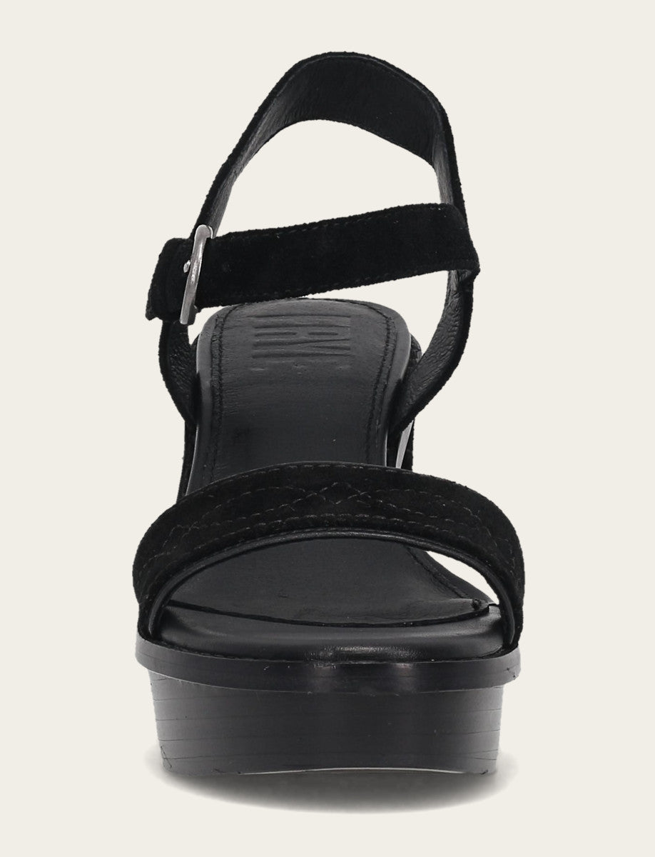 Women’s Black Pipa Woodstock Sandals Frye For Sale