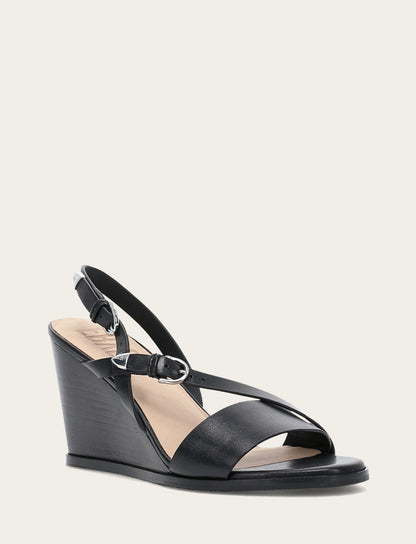 Women's Black Rachel Buckle Sandals Frye Outlet
