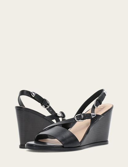 Women's Black Rachel Buckle Sandals Frye Outlet