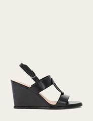 Women's Black Rachel Logo Sandals Frye Outlet