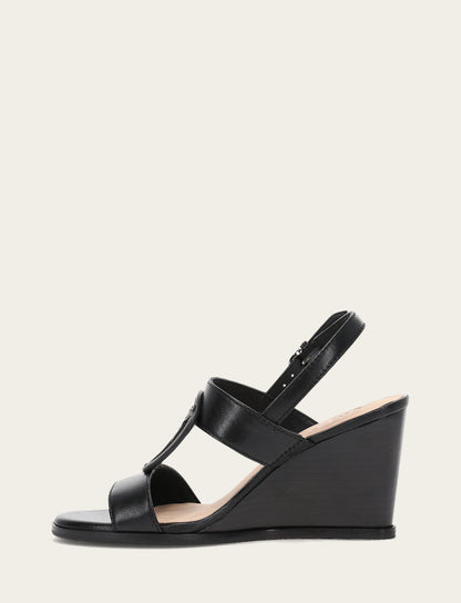 Women's Black Rachel Logo Sandals Frye Outlet