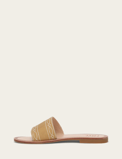 Women's Banana Ava Woodstock Slide Sandals Frye USA