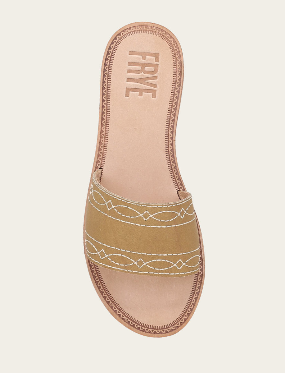 Women's Banana Ava Woodstock Slide Sandals Frye USA