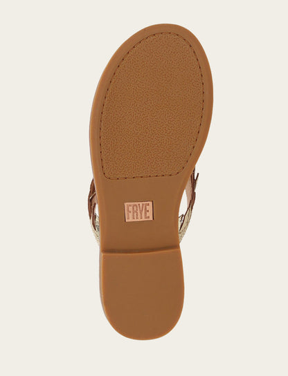 Women's Gold Mirror Ava Fringe Sandals Frye Near me