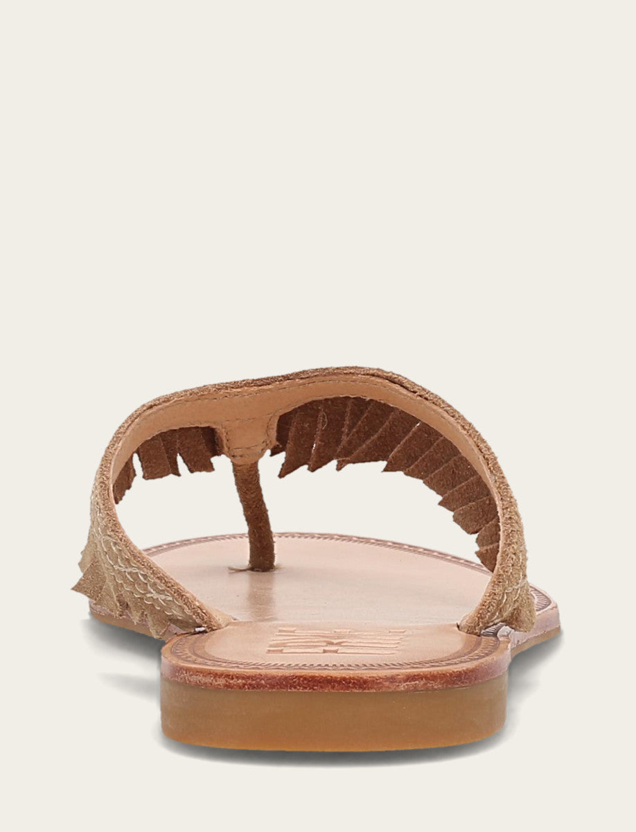 Women's Almond Ava Fringe Sandals Frye Online