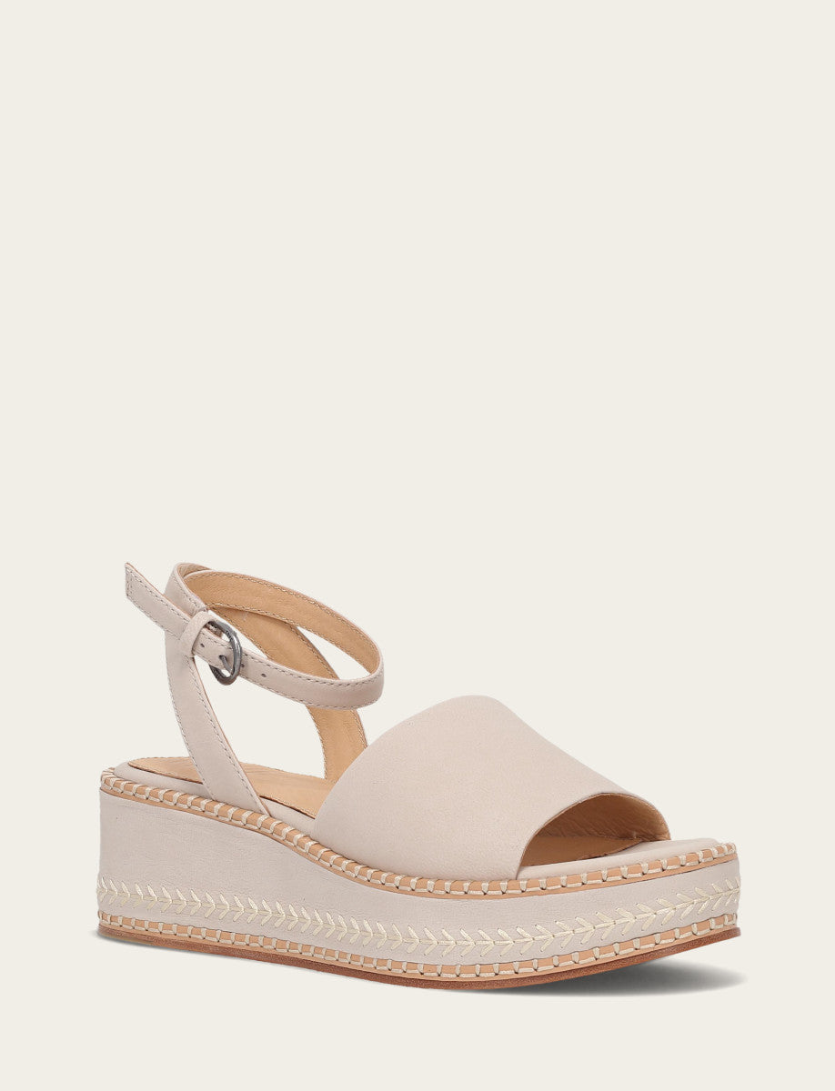 Women's Ivory Joy Ankle Strap Platform Sandals Frye On sale