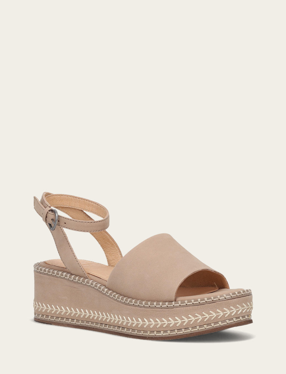 Women's Clay Joy Ankle Strap Platform Sandals Frye Outlet