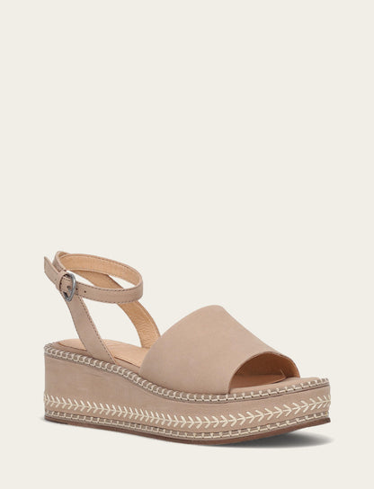 Women's Clay Joy Ankle Strap Platform Sandals Frye Outlet
