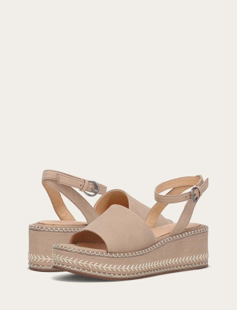 Women's Clay Joy Ankle Strap Platform Sandals Frye Outlet