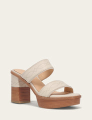Women's Ivory Pipa Woodstock 2 Band Platform Sandals Frye Near me