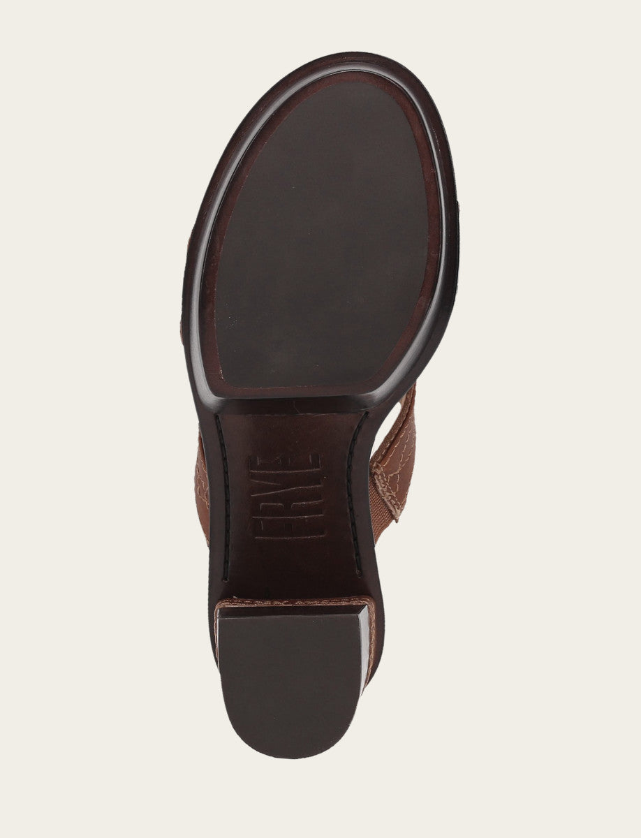 Women's Saddle Pipa Woodstock 2 Band Platform Sandals Frye