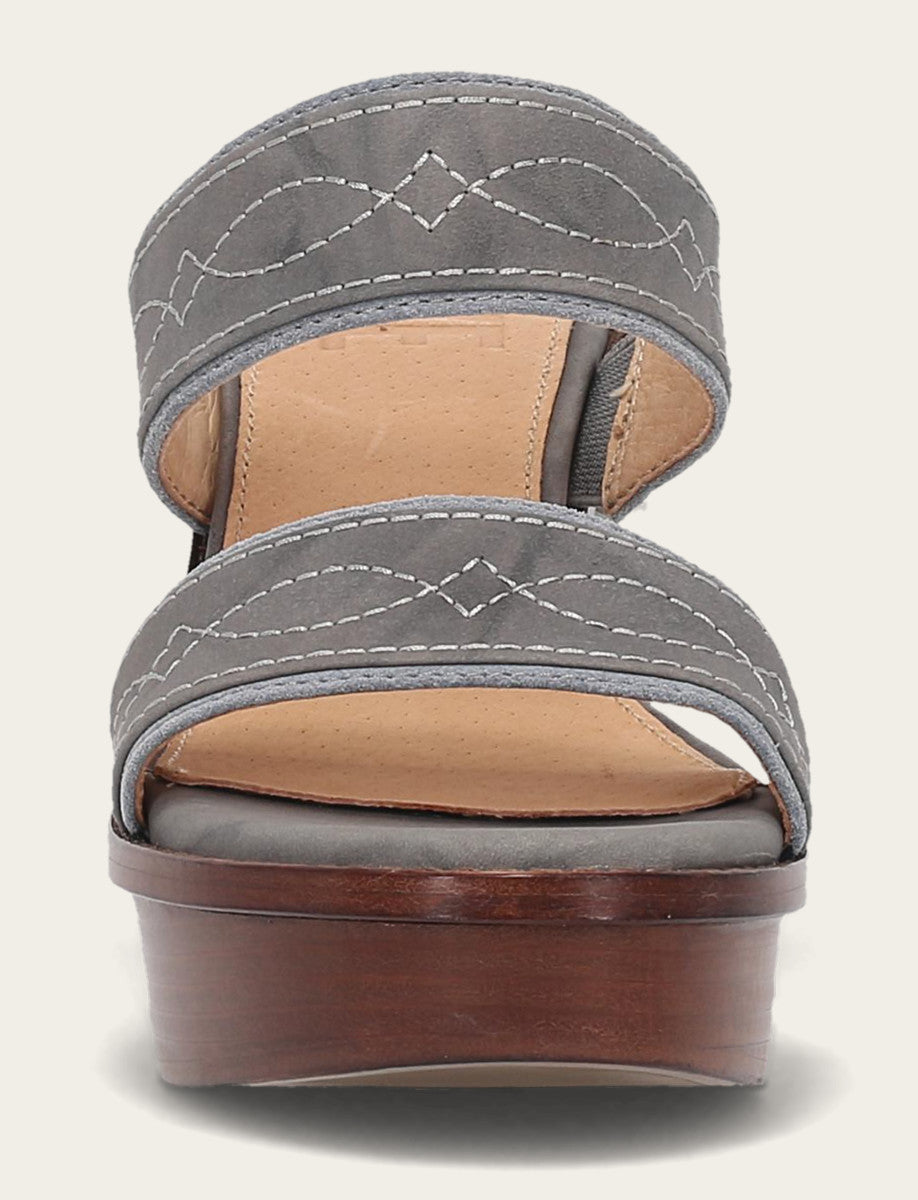 Women's Grey Sky Pipa Woodstock 2 Band Platform Sandals Frye Online