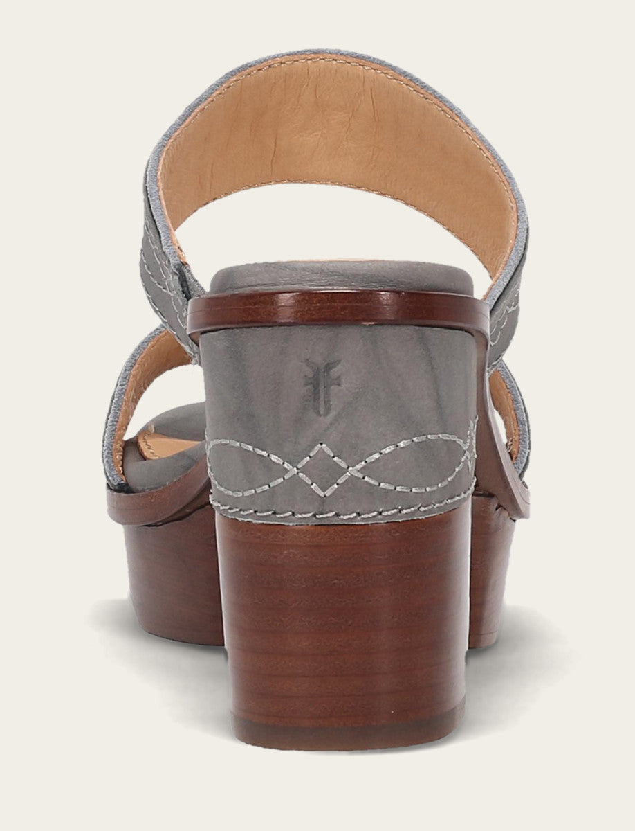 Women's Grey Sky Pipa Woodstock 2 Band Platform Sandals Frye Online