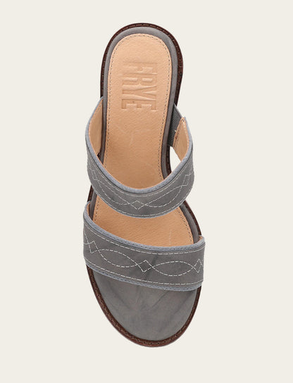 Women's Grey Sky Pipa Woodstock 2 Band Platform Sandals Frye Online
