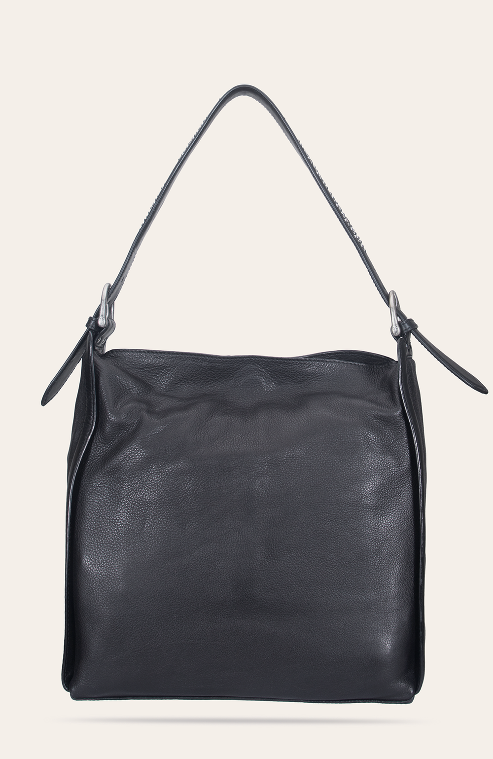 Women's Black Carla Studded Hobo Handbag Frye Outlet