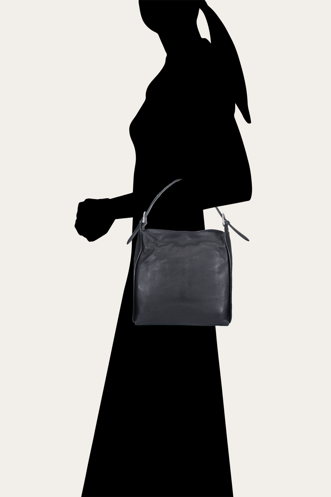 Women's Black Carla Studded Hobo Handbag Frye Outlet