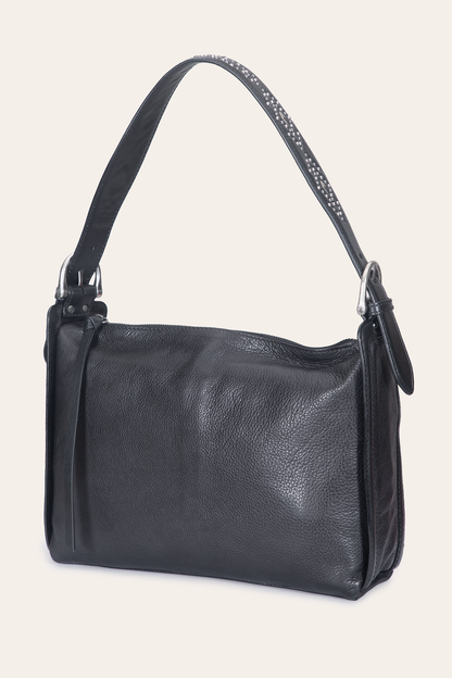 Women's Black Carla Studded Shoulder Bag Frye Near me