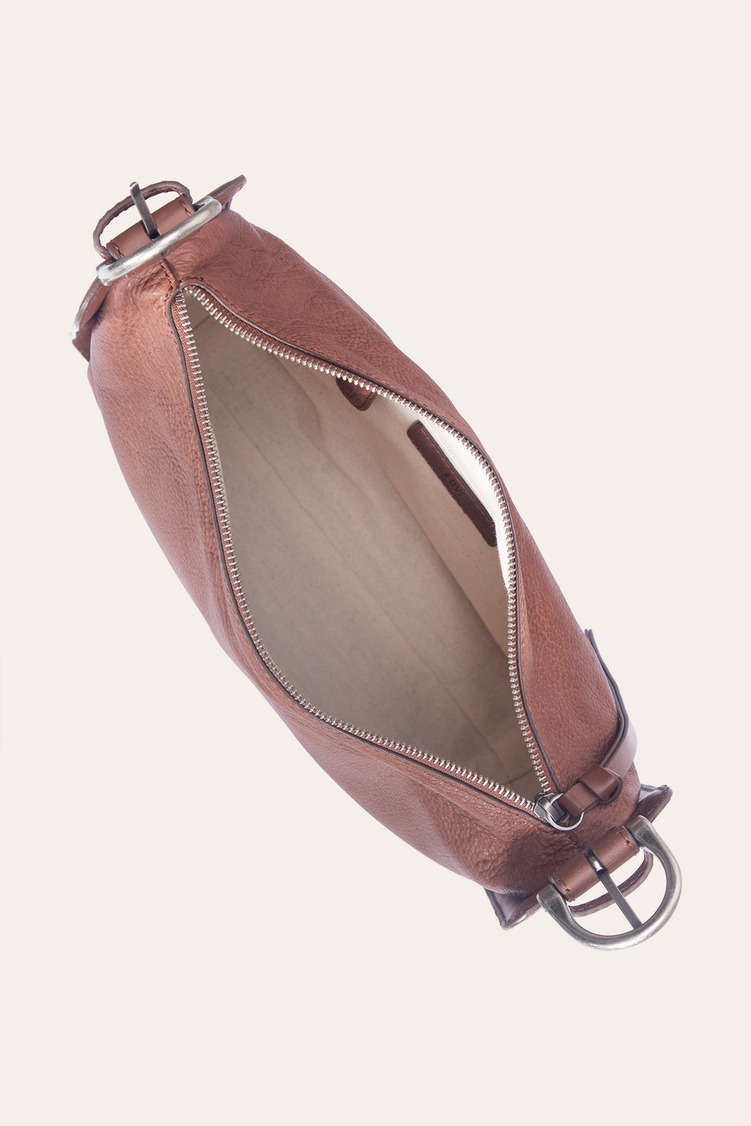 Women's Cognac Carla Studded Shoulder Bag Frye