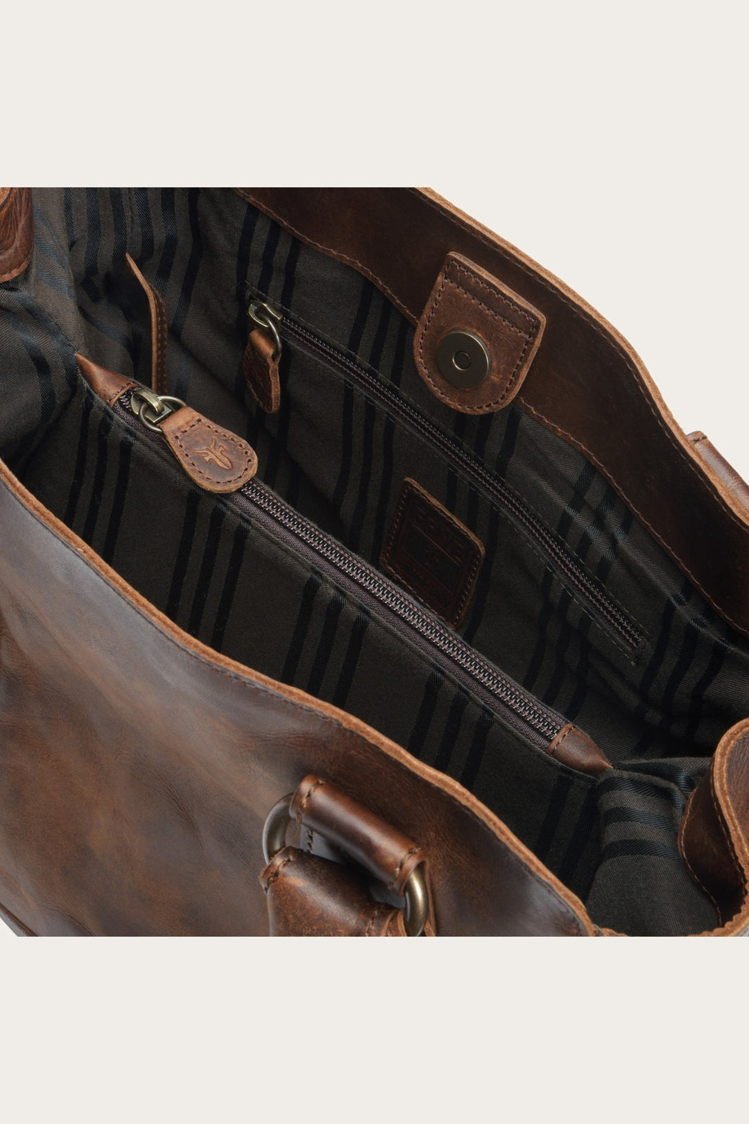 Melissa Dark Brown Tote Frye Near me