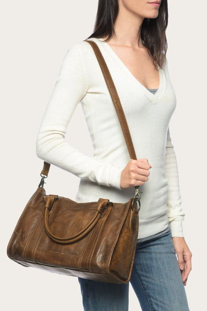 Melissa Cognac Satchel Frye Sale