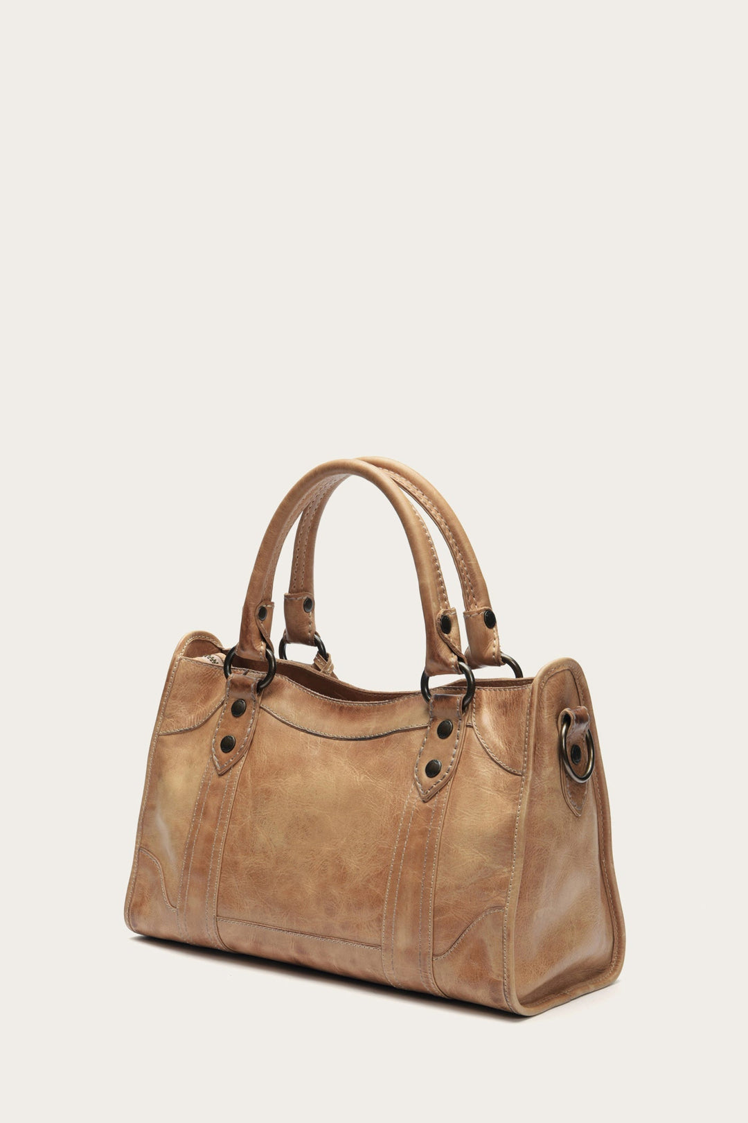 Melissa Beige Satchel Frye us