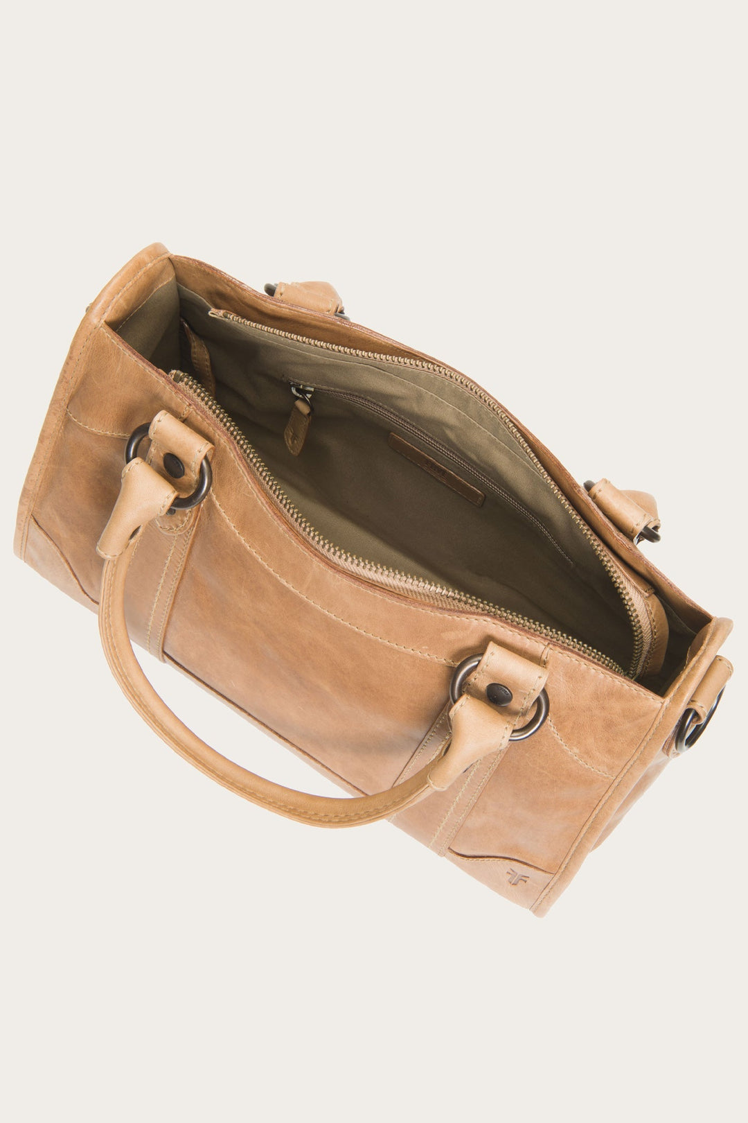 Melissa Beige Satchel Frye us