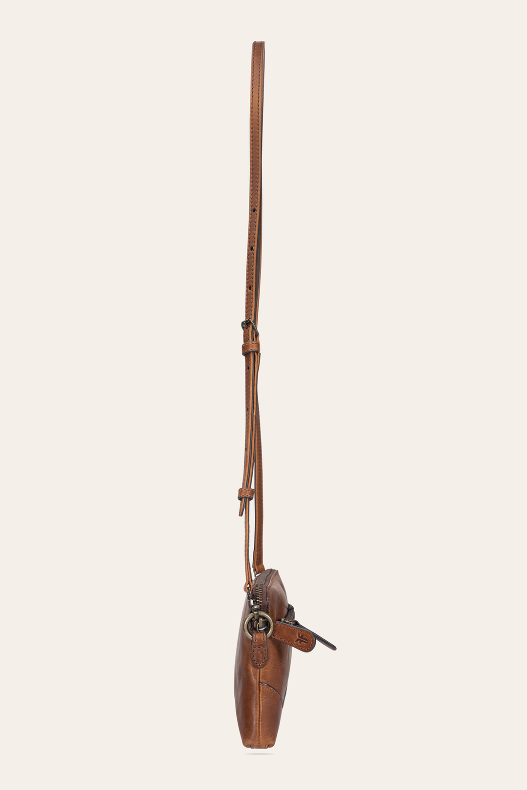 Melissa Cognac Crossbody Wristlet Frye USA