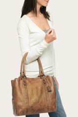 Melissa Beige Tote Frye Discount