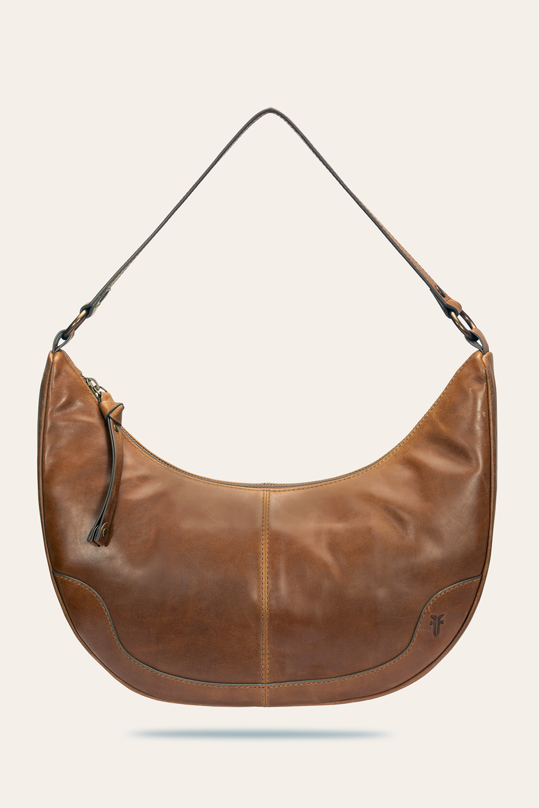 Melissa Cognac Crescent Hobo Frye Sale