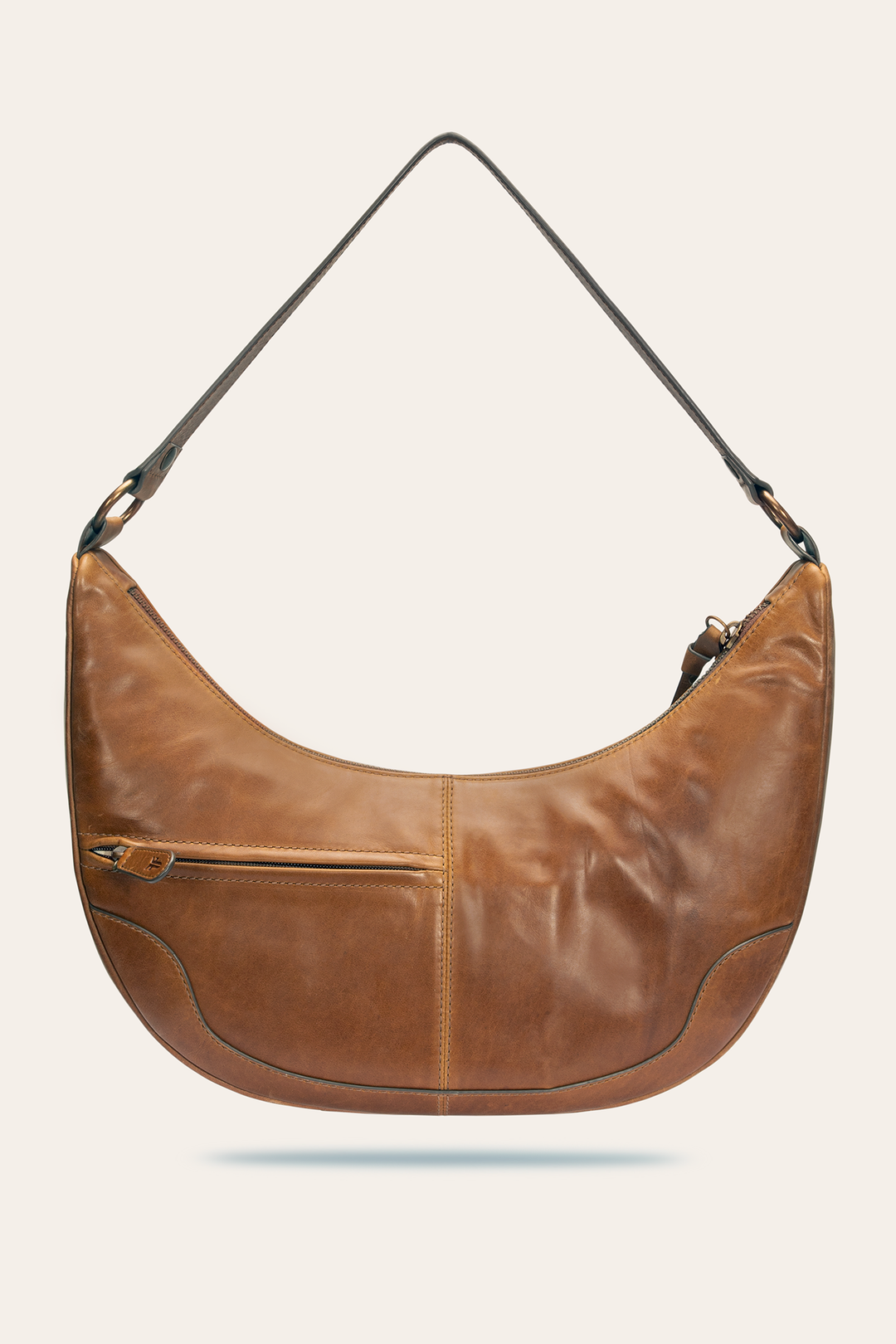 Melissa Cognac Crescent Hobo Frye Sale