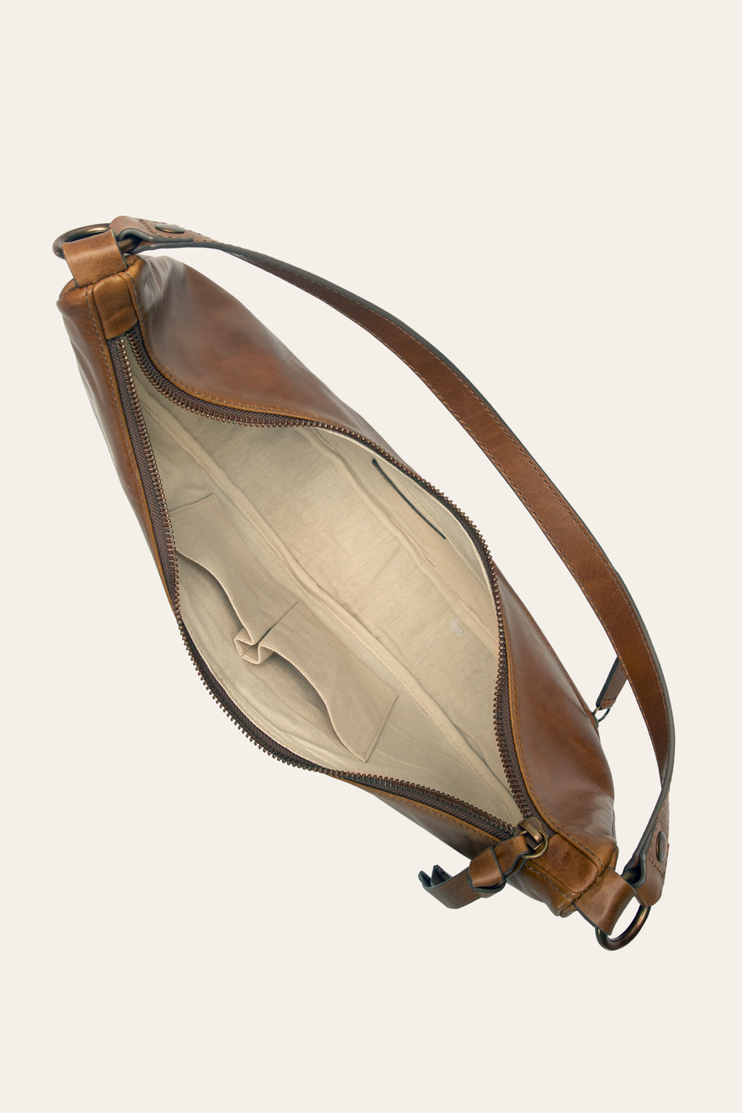 Melissa Cognac Crescent Hobo Frye Sale