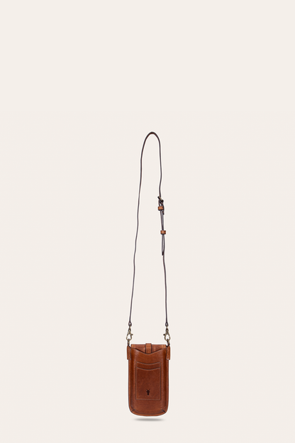 Melissa Cognac Phone Pouch Frye On sale