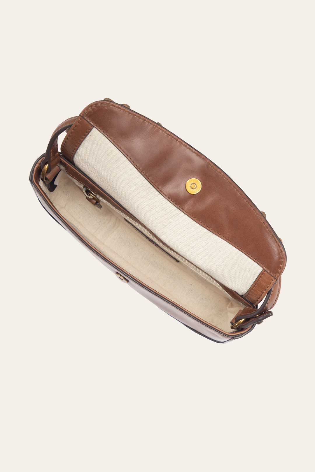 Cognac Melissa Floral Convertible Mini Flap Frye For Sale