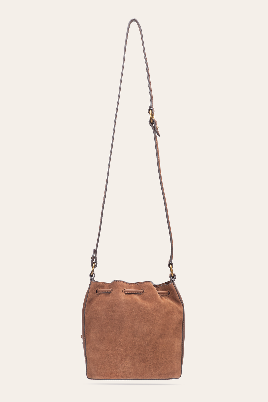 Cognac Melissa Floral Convertible Bucket Frye USA