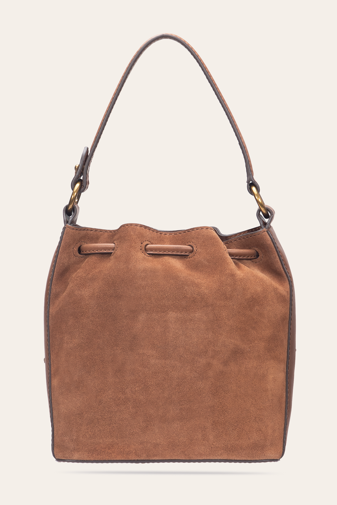 Cognac Melissa Floral Convertible Bucket Frye USA