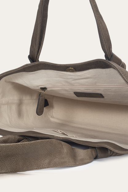 Dusty Olive Nora Knotted Tote Frye Near me