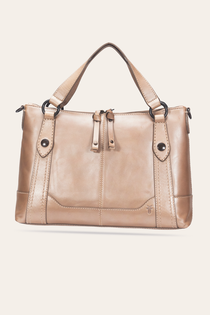 Light Bronze Melissa Medium Satchel Frye Sale