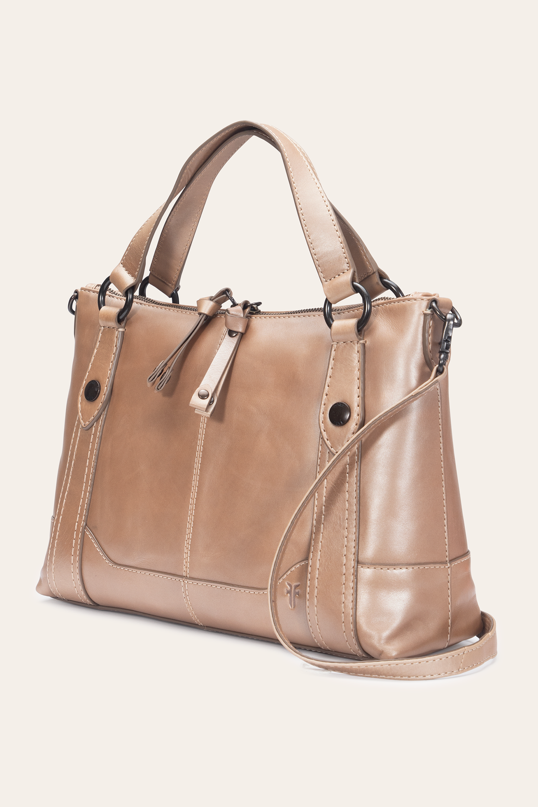 Light Bronze Melissa Medium Satchel Frye Sale