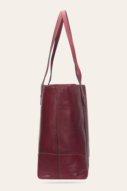 Berry Lacquer Melissa Shopper Frye On sale
