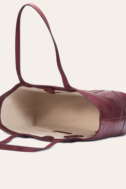 Berry Lacquer Melissa Shopper Frye On sale